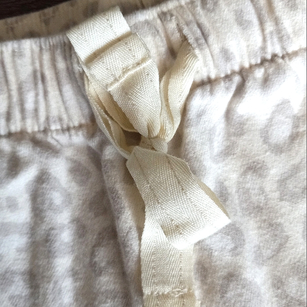 Leopard Drawstring Lounge Sleep Shorts - Picture 2 of 4